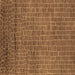 Square Oriental Brown Industrial Rug, urb2692brn