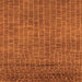 Square Machine Washable Oriental Orange Industrial Area Rugs, wshurb2692org