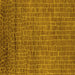 Square Machine Washable Oriental Yellow Industrial Rug, wshurb2692yw