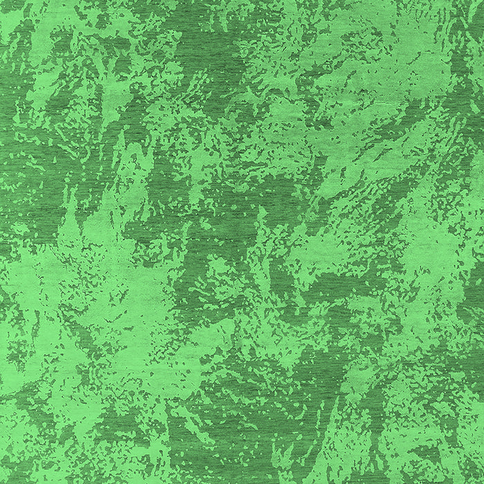 Oriental Emerald Green Industrial Rug, urb2693emgrn