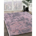 Machine Washable Industrial Modern Pastel Violet Purple Rug in a Family Room, wshurb2693