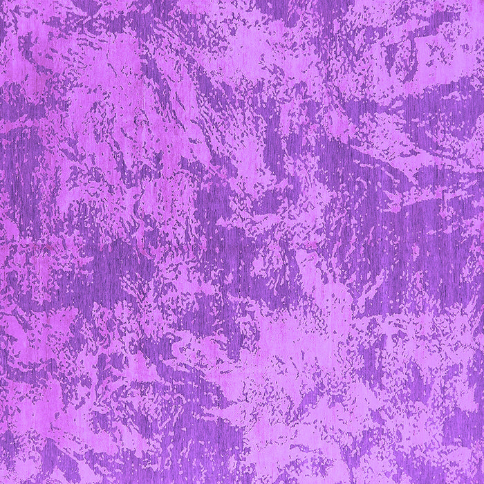 Square Machine Washable Oriental Purple Industrial Area Rugs, wshurb2693pur