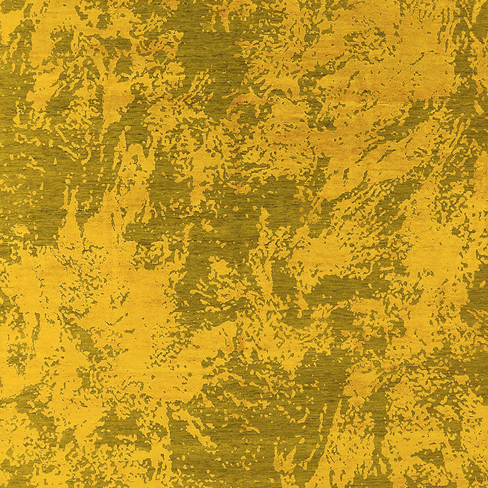 Oriental Yellow Industrial Rug, urb2693yw