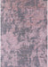 Mid-Century Modern Pastel Violet Purple Oriental Rug, urb2693