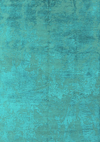 Oriental Turquoise Industrial Rug, urb2694turq