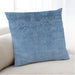 Lifestyle Image of Mid-Century Modern Urban Square Blue Throw Pillow, 18 inch by 18 inch, pwurb2695