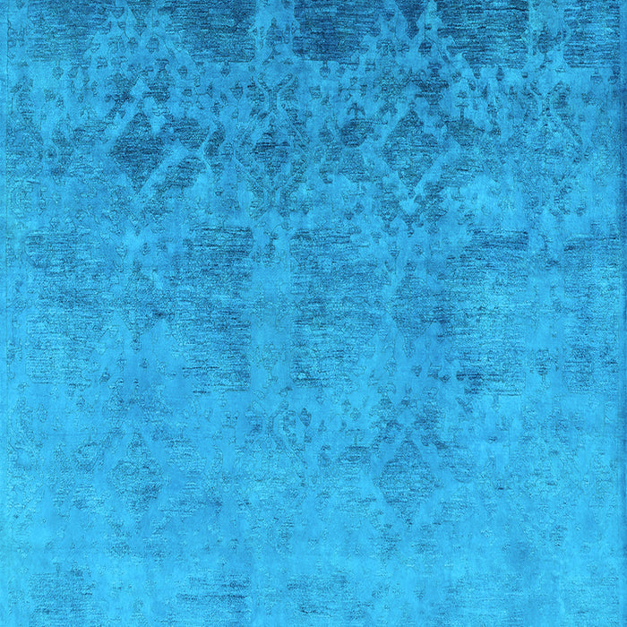 Machine Washable Persian Light Blue Bohemian Rug, wshurb2695lblu