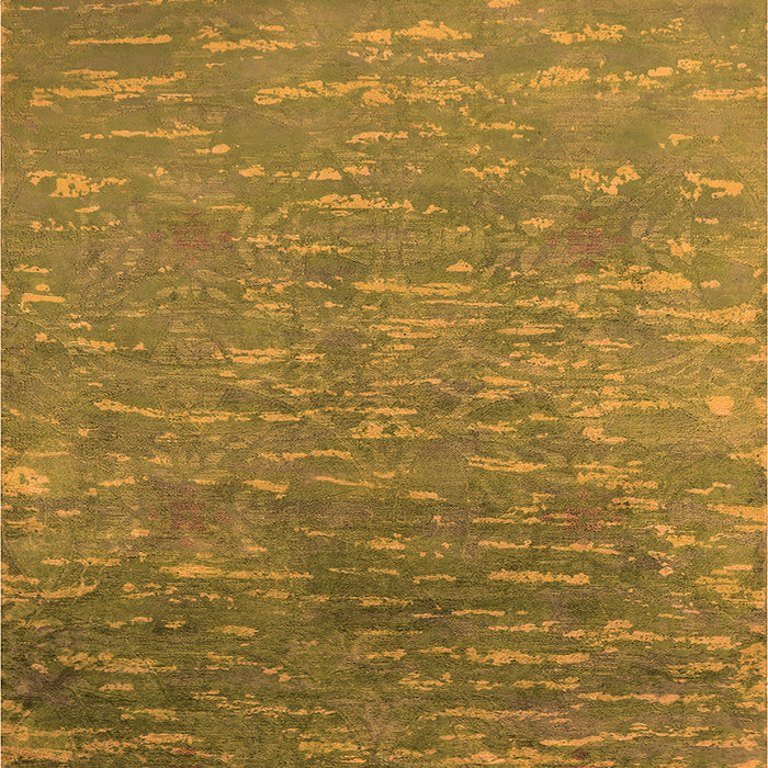 Square Oriental Orange Industrial Rug, urb2696org