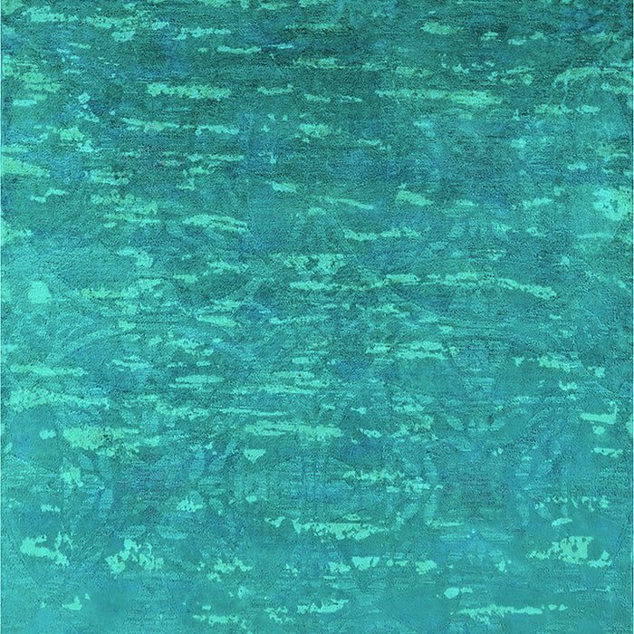 Oriental Turquoise Industrial Rug, urb2696turq
