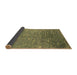 Sideview of Oriental Brown Industrial Rug, urb2696brn