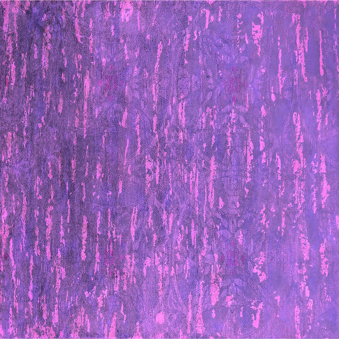 Square Machine Washable Oriental Pink Industrial Rug, wshurb2696pnk