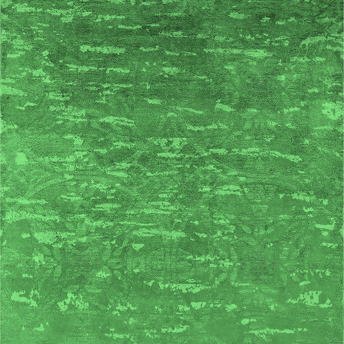 Oriental Emerald Green Industrial Rug, urb2696emgrn
