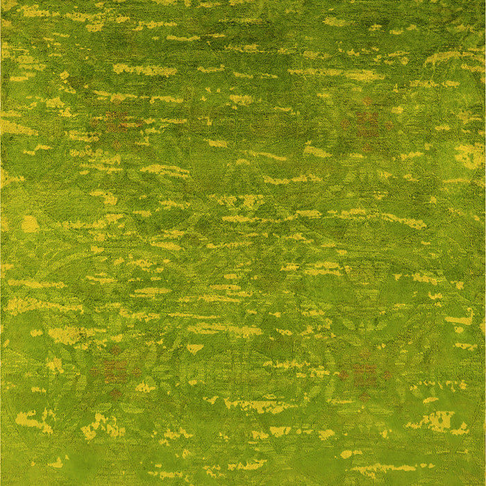 Oriental Yellow Industrial Rug, urb2696yw