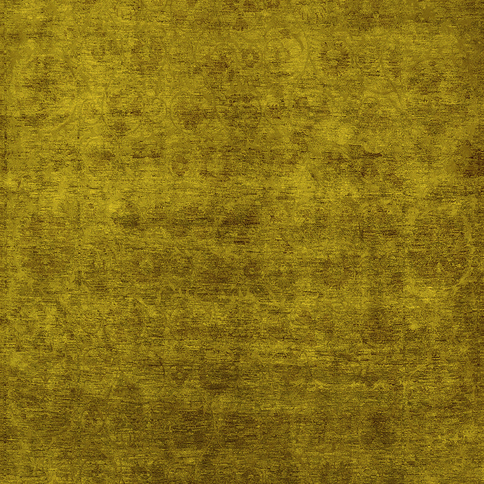 Machine Washable Persian Yellow Bohemian Rug, wshurb2697yw