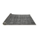 Sideview of Persian Gray Bohemian Rug, urb2697gry