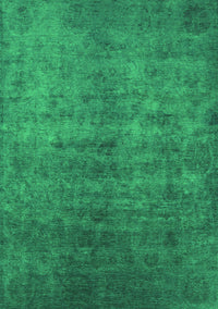 Persian Green Bohemian Rug, urb2697grn