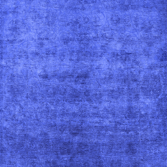 Machine Washable Persian Blue Bohemian Rug, wshurb2697blu