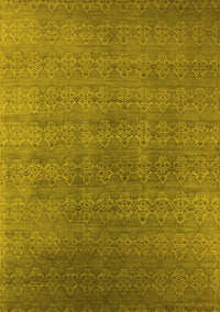 Oriental Yellow Industrial Rug, urb2698yw