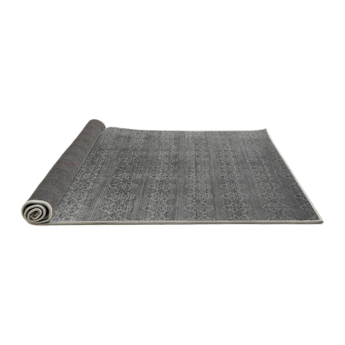 Sideview of Oriental Gray Industrial Rug, urb2698gry