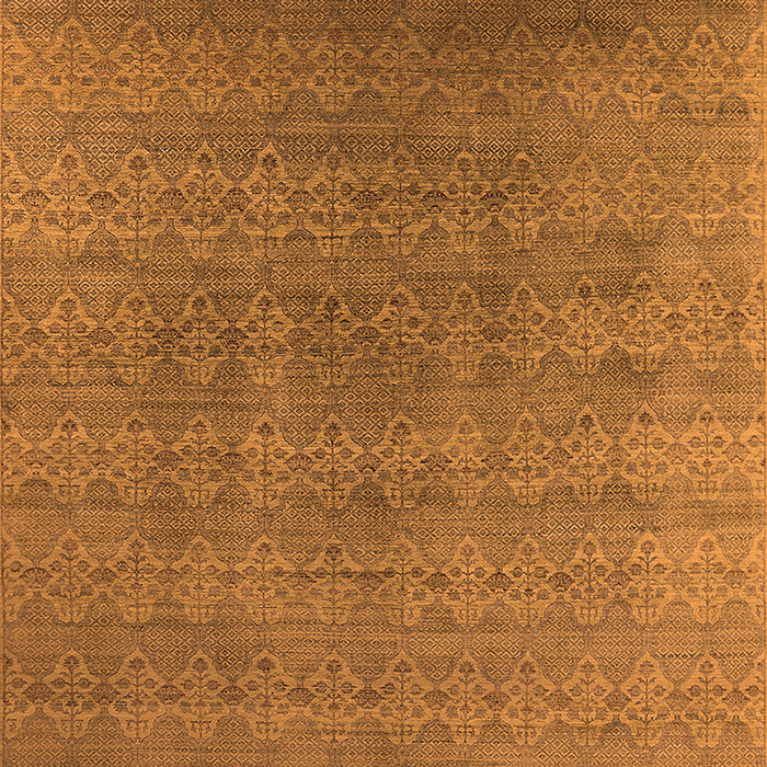 Oriental Orange Industrial Rug, urb2698org