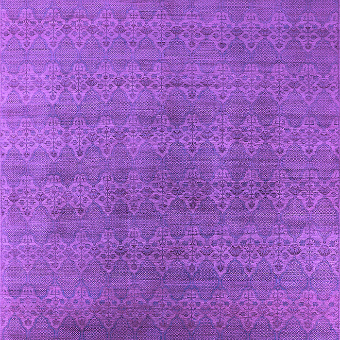 Machine Washable Oriental Purple Industrial Area Rugs, wshurb2698pur