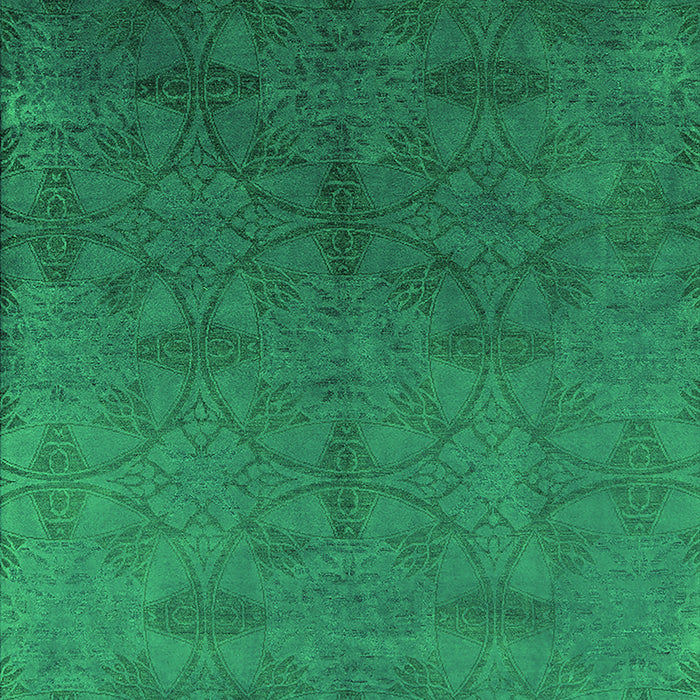 Persian Green Bohemian Rug, urb2699grn
