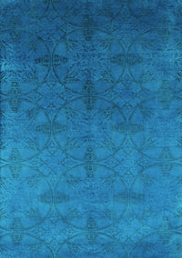 Persian Turquoise Bohemian Rug, urb2699turq