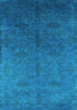Persian Turquoise Bohemian Rug, urb2699turq