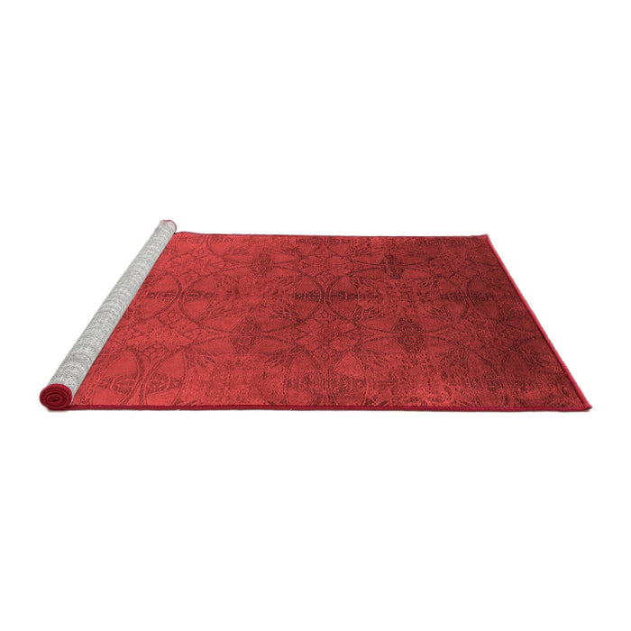 Bohemian Red Washable Rugs