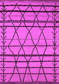 Solid Pink Modern Rug, urb2700pnk