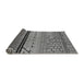 Sideview of Solid Gray Modern Rug, urb2701gry