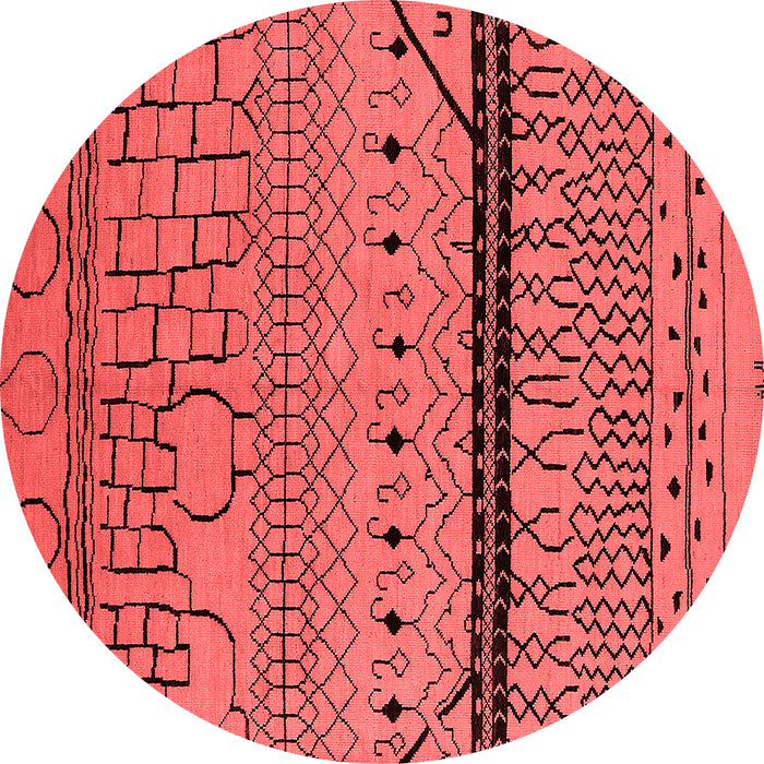 Solid Red Modern Rug, urb2701red