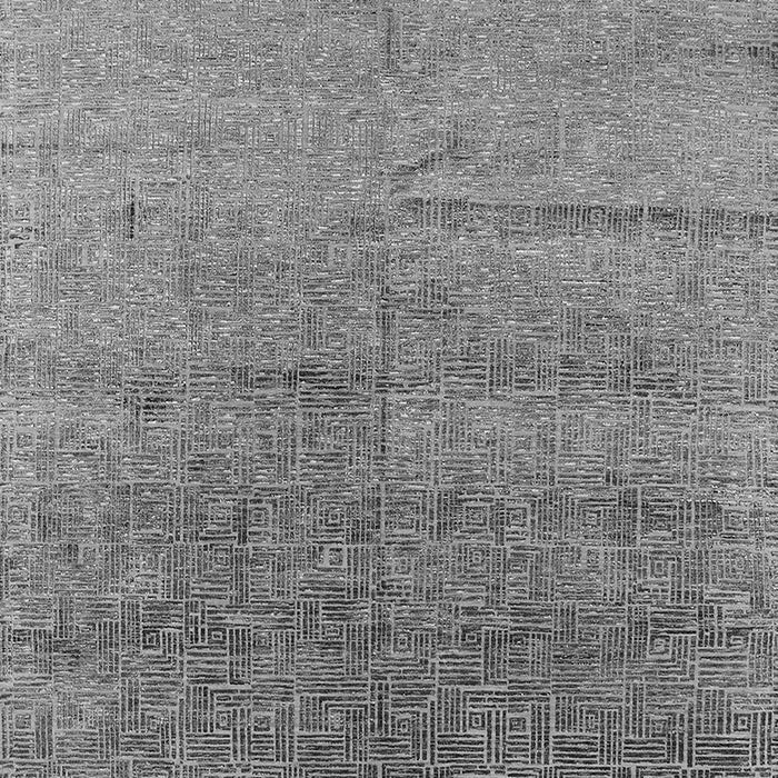 Machine Washable Oriental Gray Industrial Rug, wshurb2702gry