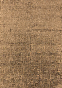 Oriental Brown Industrial Rug, urb2702brn