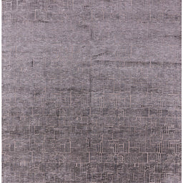 Square Machine Washable Industrial Modern Rosy Brown Pink Rug, wshurb2702