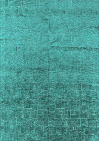 Oriental Turquoise Industrial Rug, urb2702turq