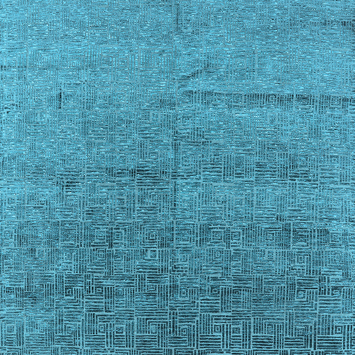 Machine Washable Oriental Light Blue Industrial Rug, wshurb2702lblu