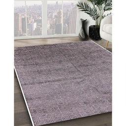 Machine Washable Industrial Modern Rosy Brown Pink Rug in a Family Room, wshurb2702