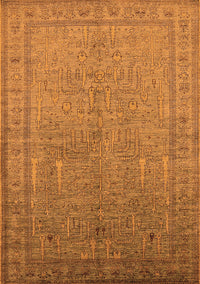 Oriental Orange Industrial Rug, urb2703org