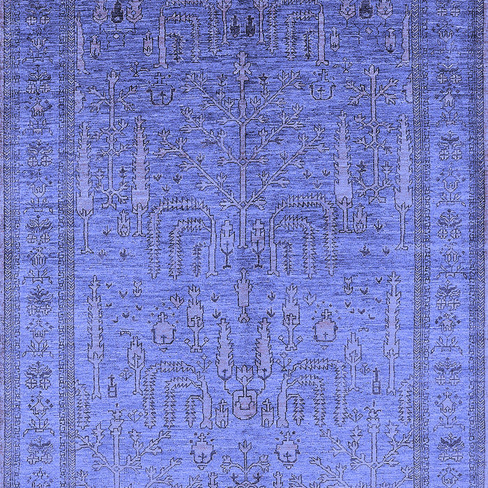 Oriental Blue Industrial Rug, urb2703blu