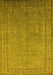 Oriental Yellow Industrial Rug, urb2703yw