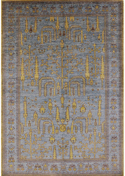 Machine Washable Industrial Modern Sand Brown Rug, wshurb2703