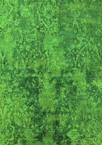 Oriental Green Industrial Rug, urb2704grn