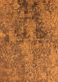 Oriental Orange Industrial Rug, urb2704org