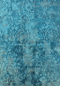 Oriental Light Blue Industrial Rug, urb2704lblu