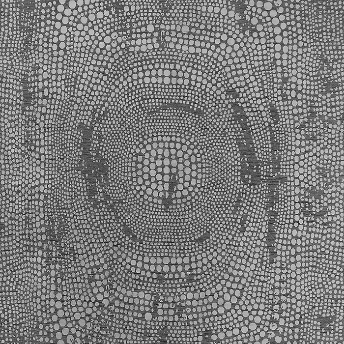 Machine Washable Oriental Gray Industrial Rug, wshurb2705gry