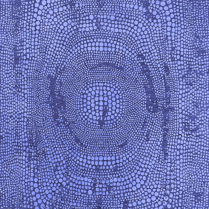 Machine Washable Oriental Blue Industrial Rug, wshurb2705blu