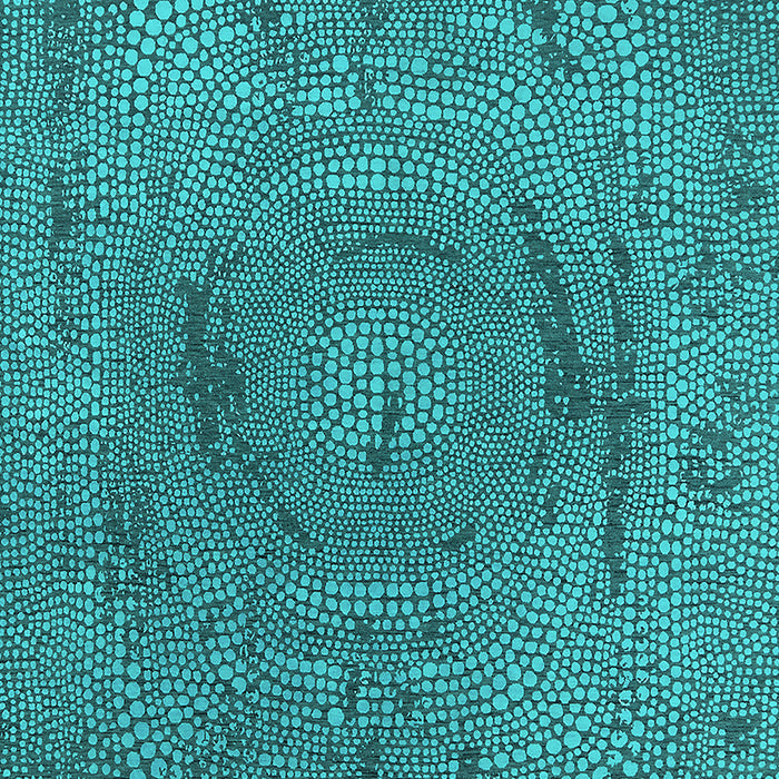 Oriental Turquoise Industrial Rug, urb2705turq