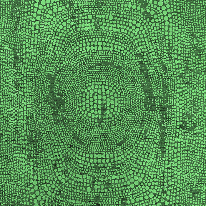 Machine Washable Oriental Emerald Green Industrial Area Rugs, wshurb2705emgrn