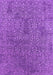 Machine Washable Oriental Purple Industrial Area Rugs, wshurb2706pur